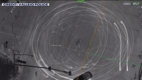 Vallejo police shut down sideshow with 250 cars