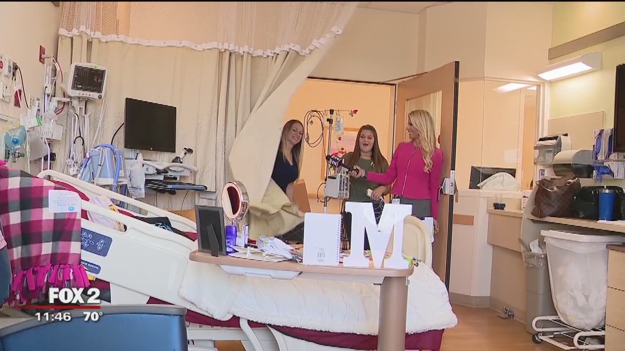Wish Upon a Teen surprises girl with heart disease with decorated hospital room