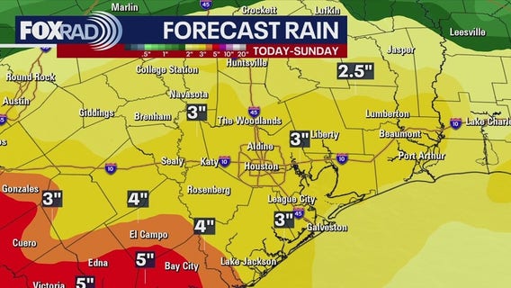 Houston weather: SE Texas flood watch and storms Thursday, Friday