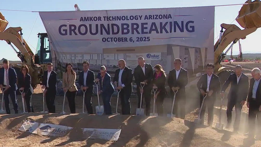 Amkor Technology breaks ground with new facility in Peoria