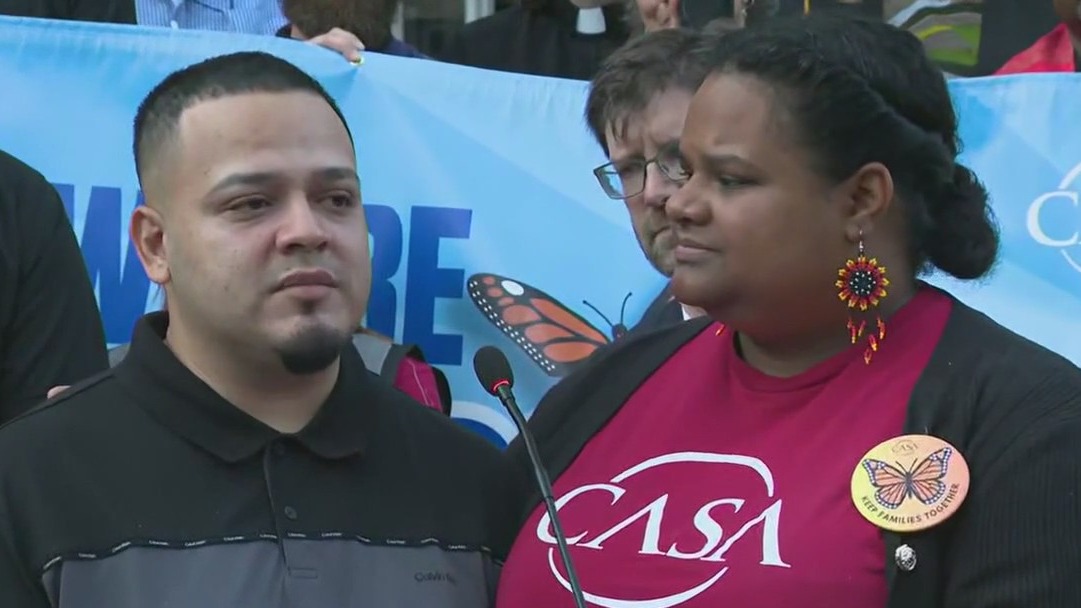 Kilmar Abrego Garcia surrenders to ICE custody in Baltimore