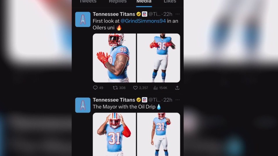 H-Town fans share thoughts on Titans throwback uniforms