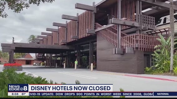 Disney hotels closed