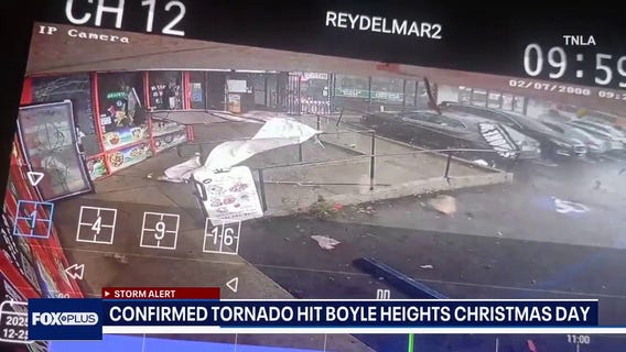Tornado touches down in Boyle Heights