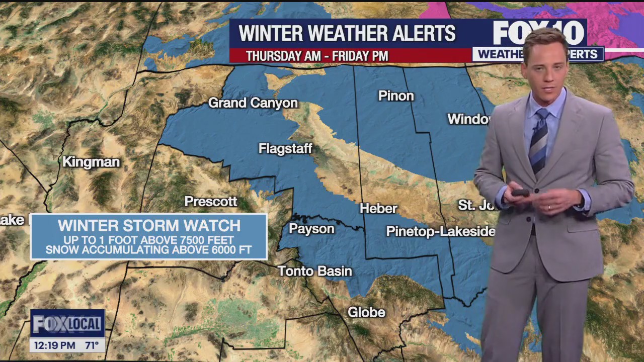 Noon Weather Forecast - 3/13/2024