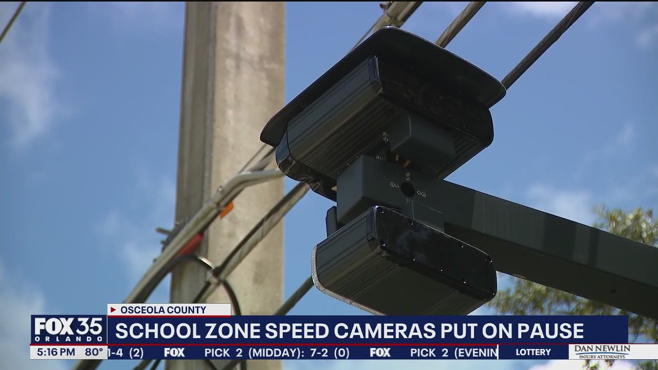 Osceola County pauses school zone speed cameras for review