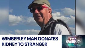 Wimberley man donates kidney to stranger