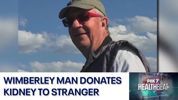 Wimberley man donates kidney to stranger