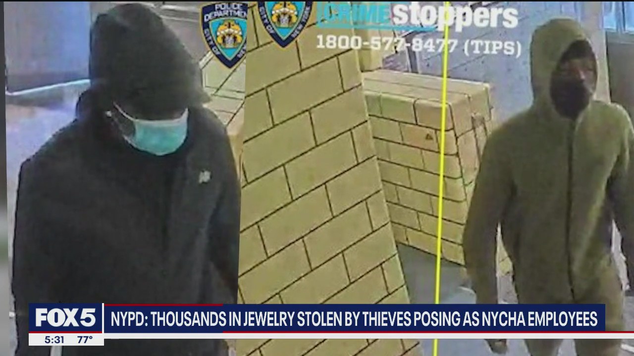 Thousands in jewelry stolen by thieves posing as NYCHA employees: NYPD