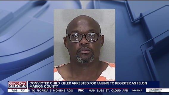 Convicted child killer arrested in Marion County