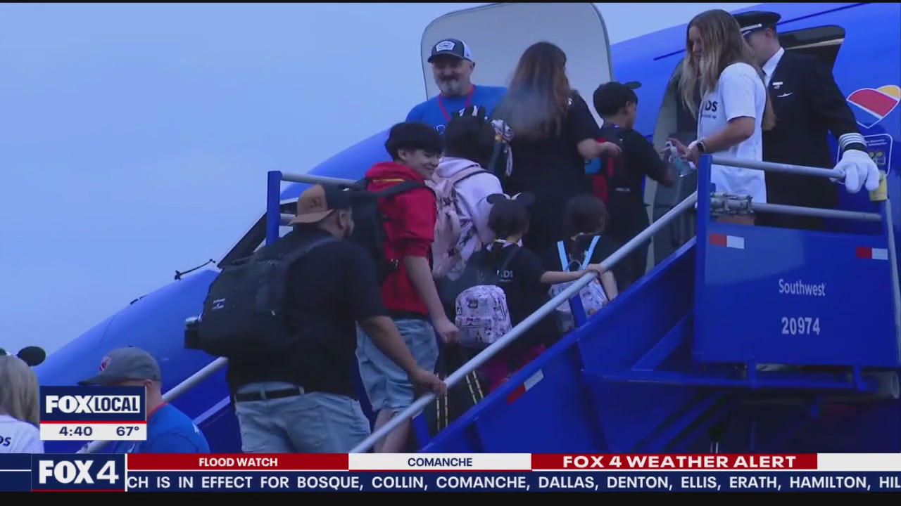Kidd's Kids: Families get Disney vacation sendoff