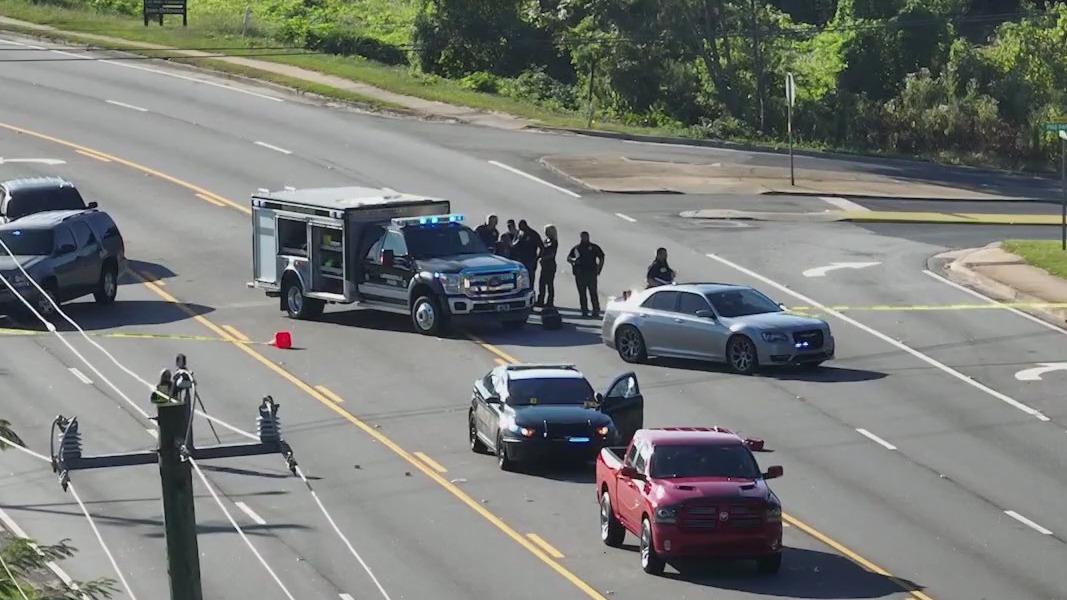 Person shot trying to steal police car