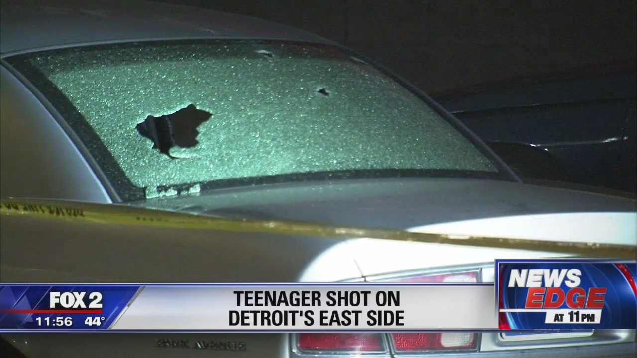 Teenager shot on Detroit's east side | FOX 2 Detroit