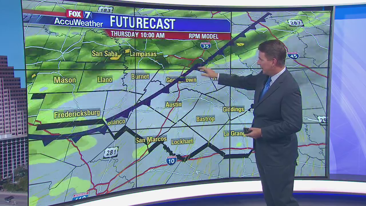 Noon weather forecast for November 6