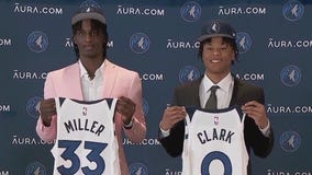 Minnesota Timberwolves announce rookies
