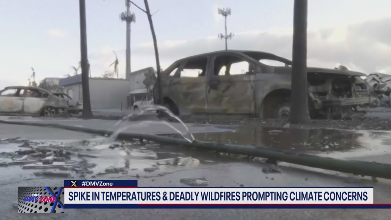 Spike in temps and deadly wildfires prompting climate concerns