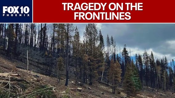 Firefighter on Dragon Bravo Fire frontlines dies
