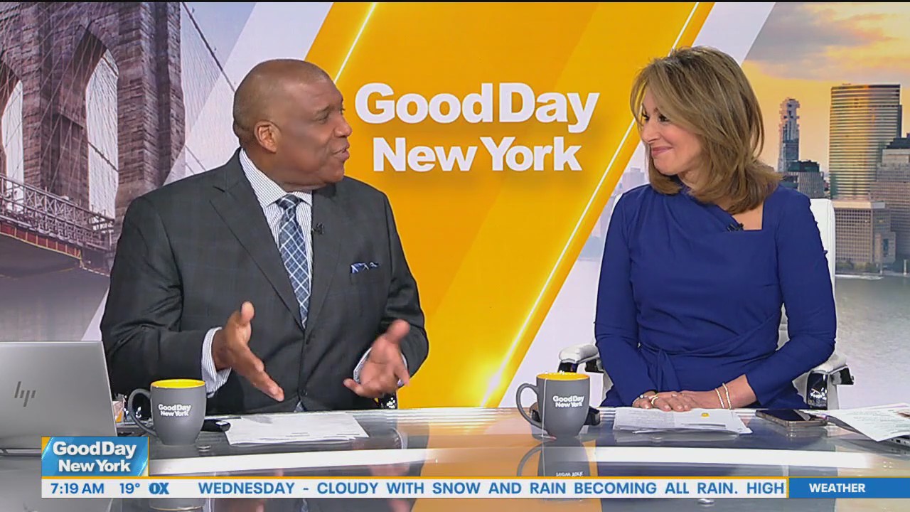 Curt Menefee saying goodbye to Good Day New York