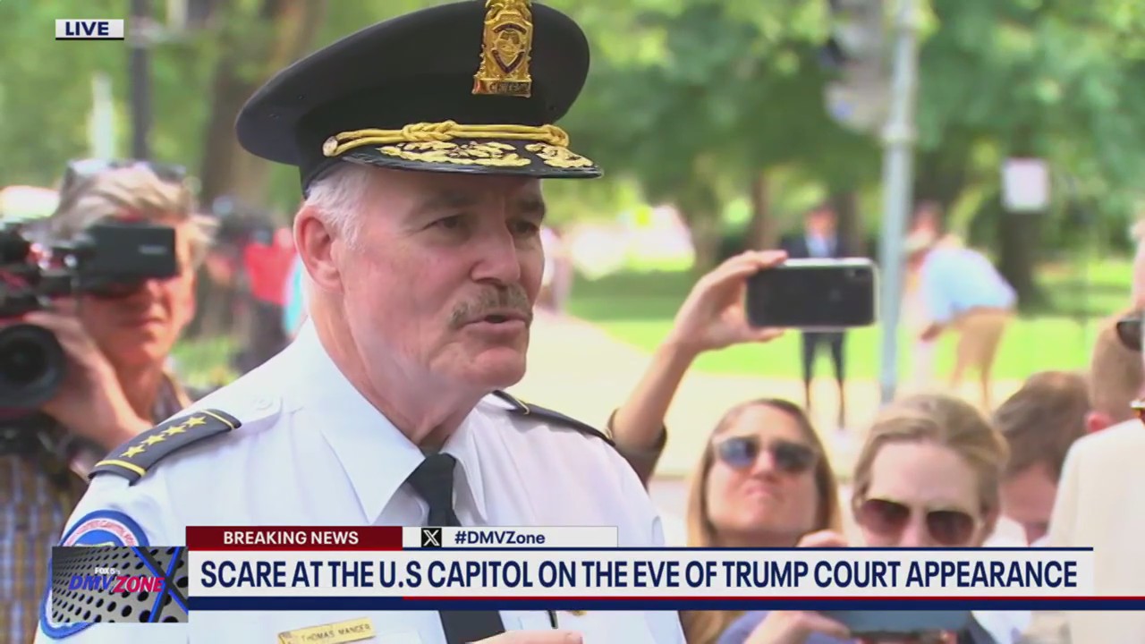 U.S. Capitol Police provide an update on possible active shooter