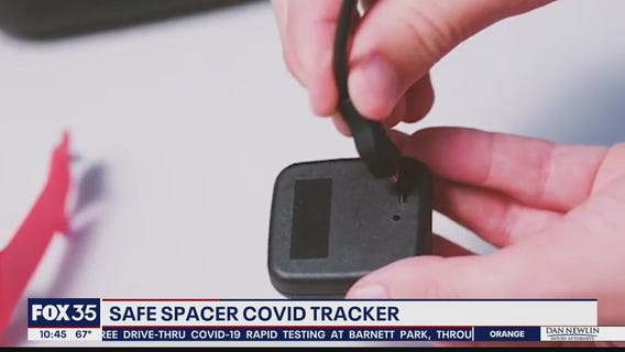 Safe Spacer social distancing tracker