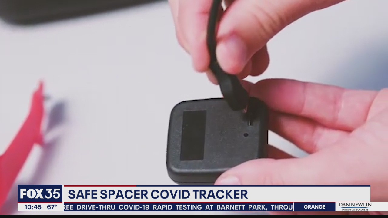 Safe Spacer social distancing tracker