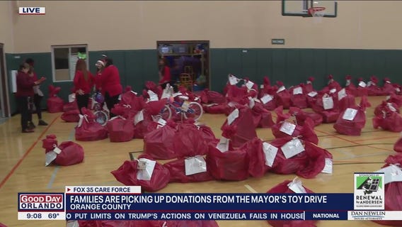 Orange County Mayor's annual toy drive shatters donation record