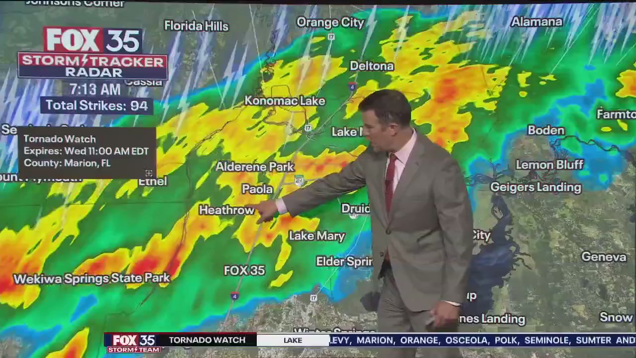 Orlando Weather Forecast 7 a.m. update: May 15, 2024