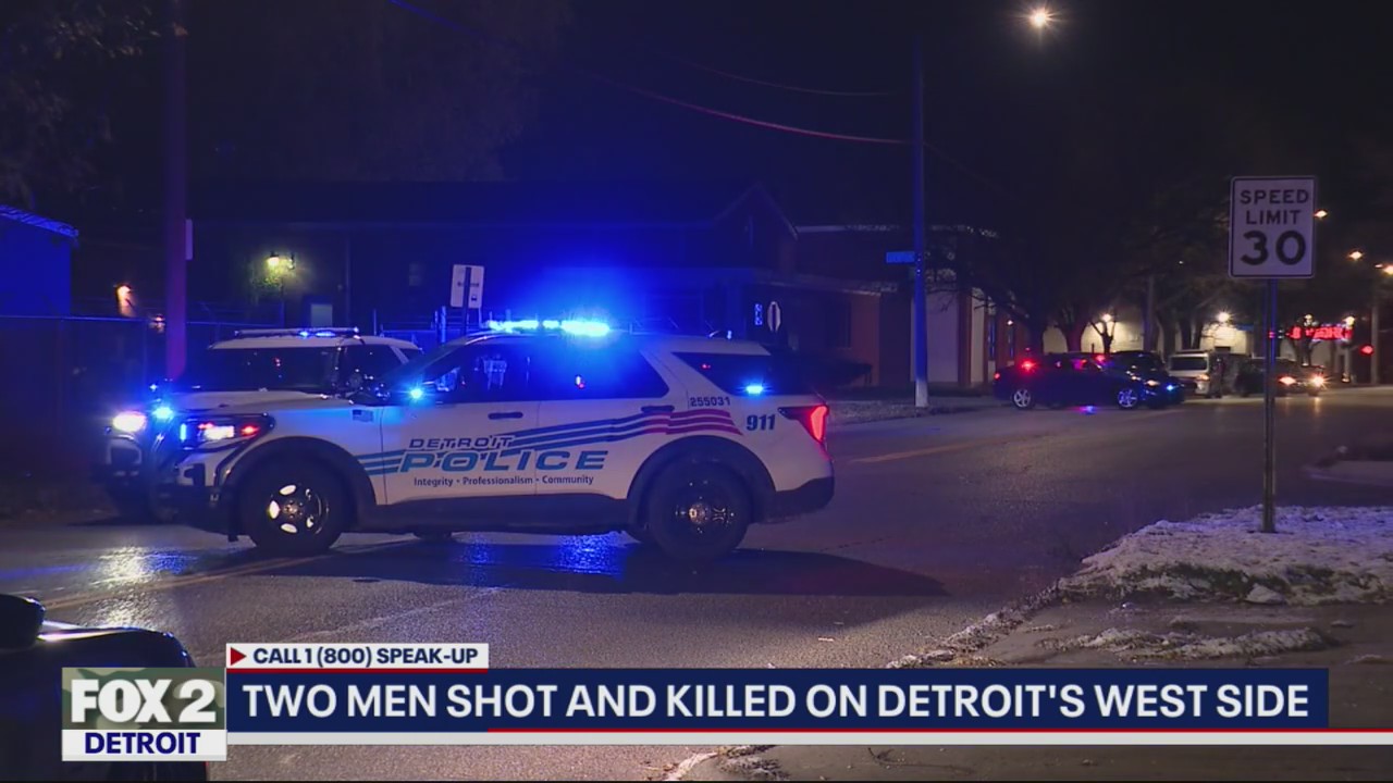 Two men shot and killed on Detroit's west side