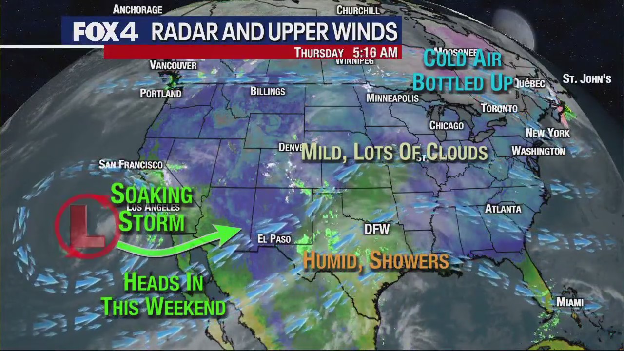 Dallas weather: December 21 morning forecast