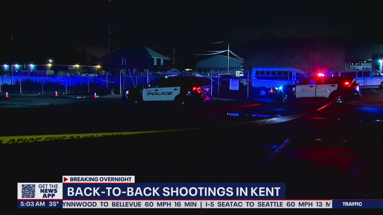 2 separate shootings in Kent