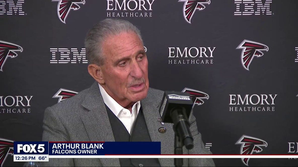 Arthur Blank talks about the future of the Falcons 
