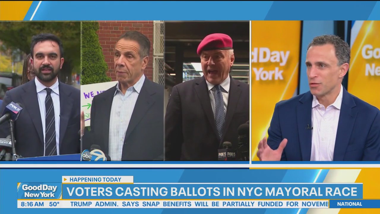 Election Day polls open, Ben Max joins Good Day New York
