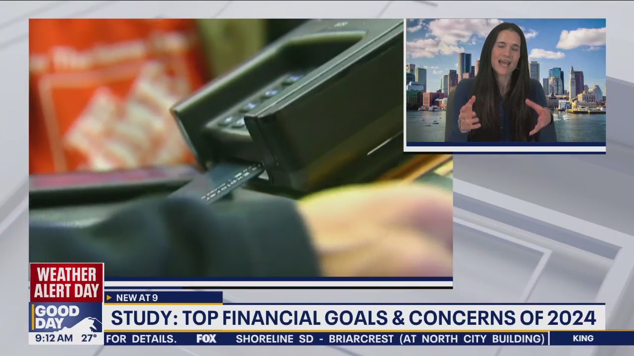 Study: Financial goals & concerns of 2024