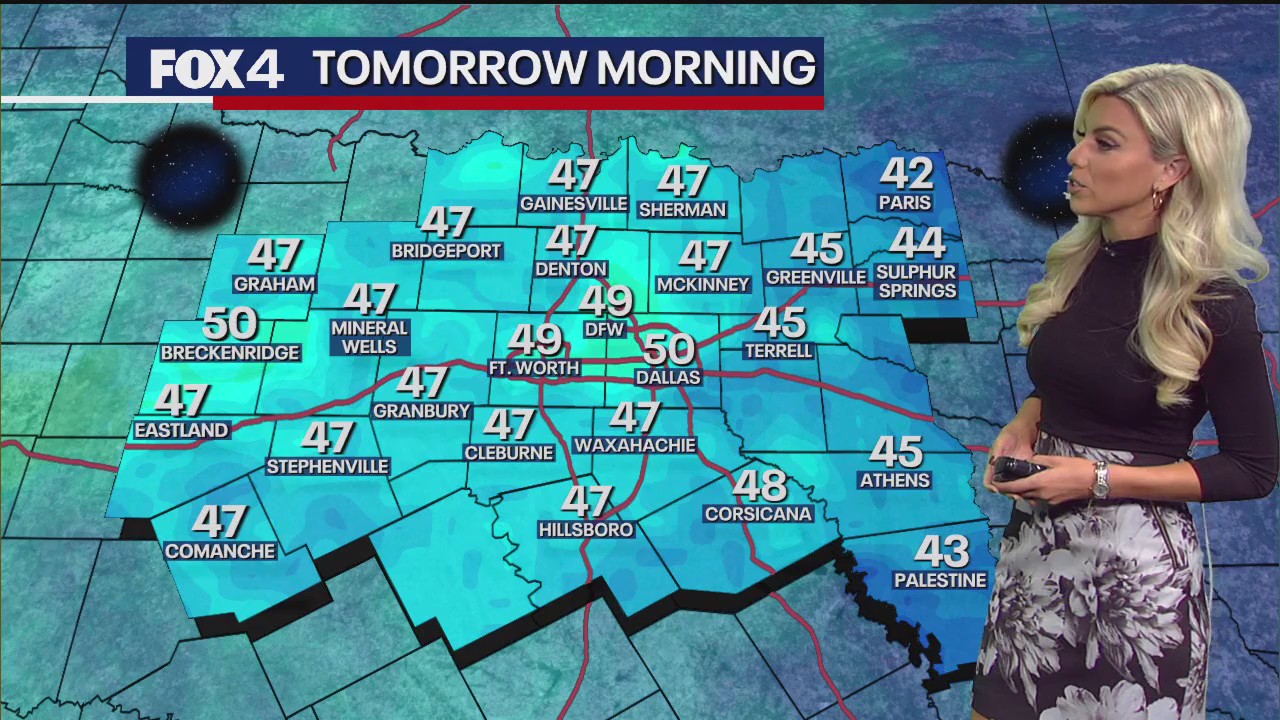 Dallas weather: November 2 morning forecast