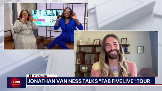 Jonathan Van Ness and the "Queer Eye" Fab Five ready for epic show at Constitution Hall