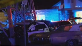 2 deputies injured in suspected DUI crash