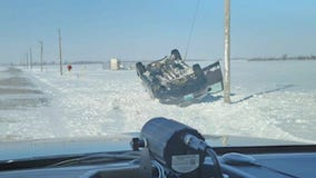 Kane County deputies see surge of cars in ditches during harsh winter weather