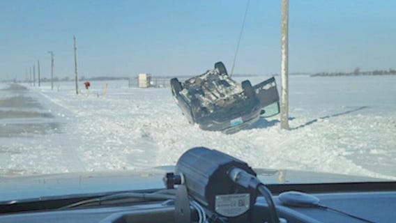 Kane County deputies see surge of cars in ditches during harsh winter weather