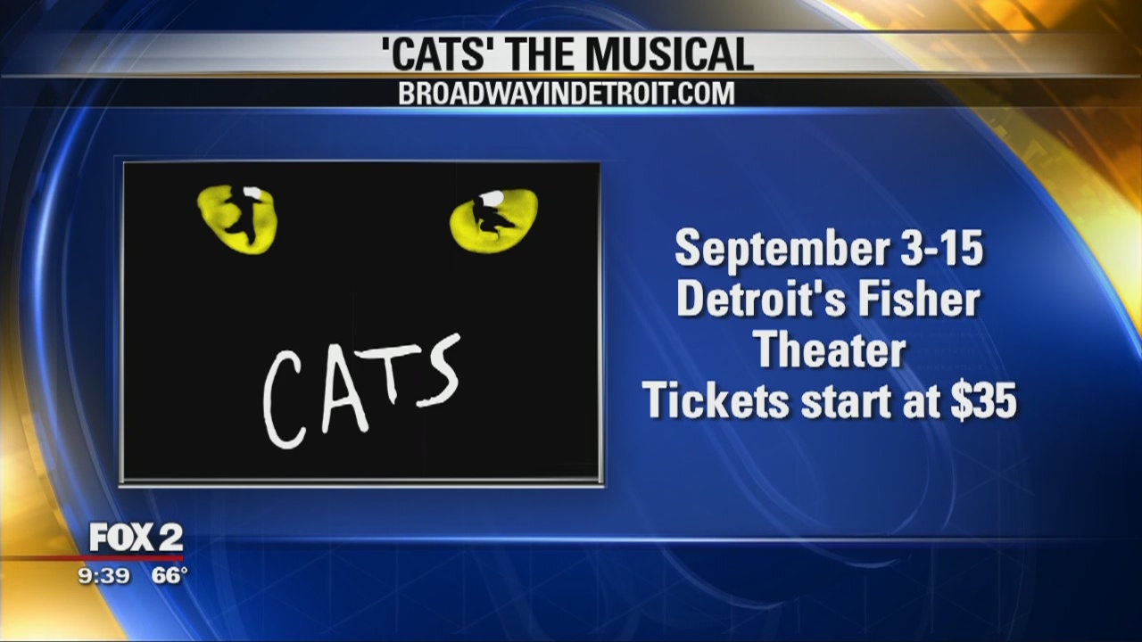 CATS back in Detroit at the Fisher Theatre