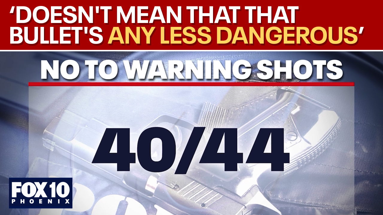 'Huge liability': Debate over law enforcement agencies allowing warning shots in AZ