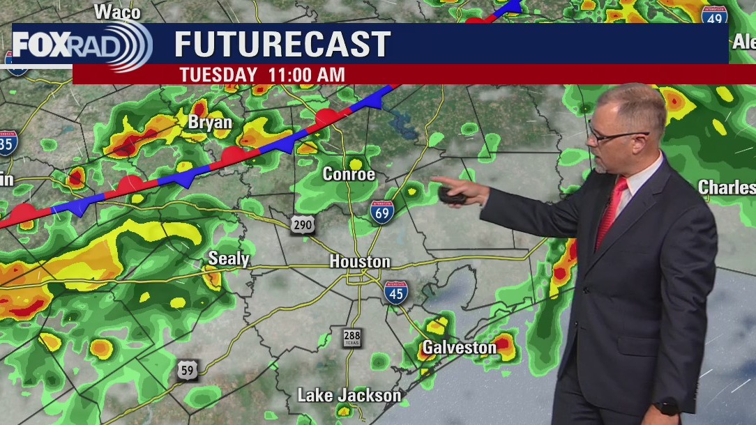 Tuesday morning weather forecast