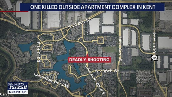 Kent police investigate deadly shooting at apartment complex