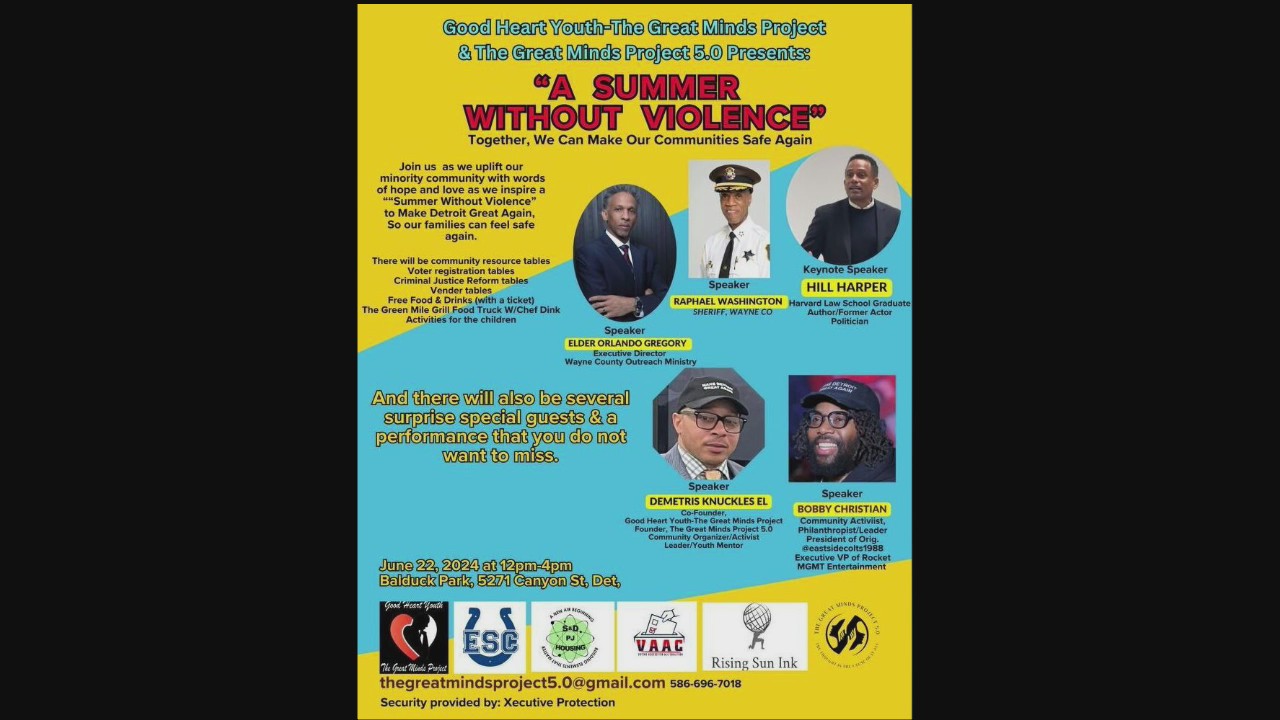 Previewing A Summer Without Violence forum
