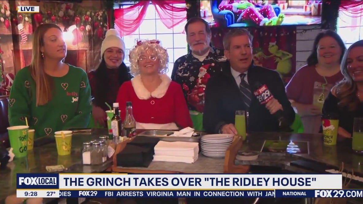 Getting Grinchy At The Ridley House