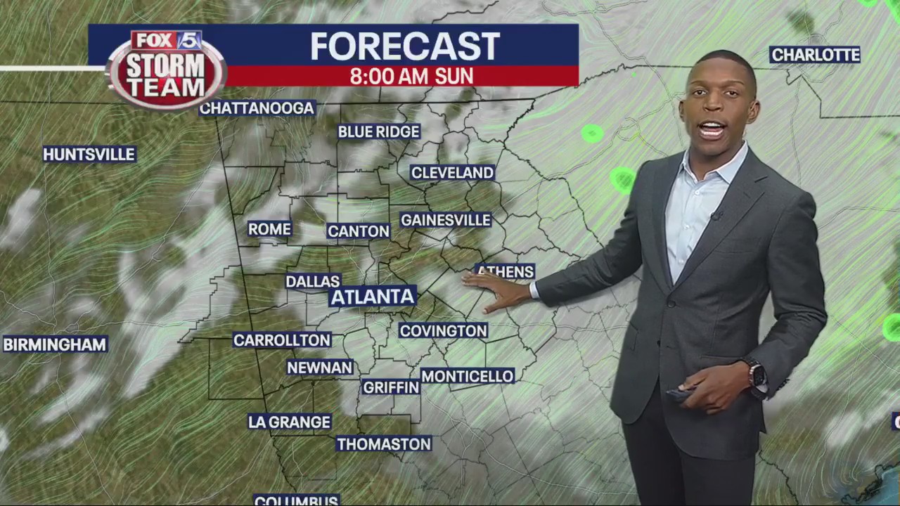 Weekend forecast update | FOX 5 Atlanta
