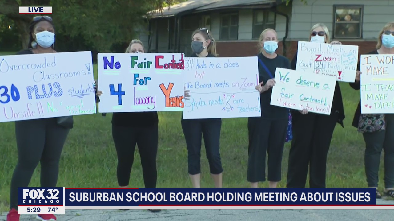 Suburban school board to hold meeting amid parents' concerns