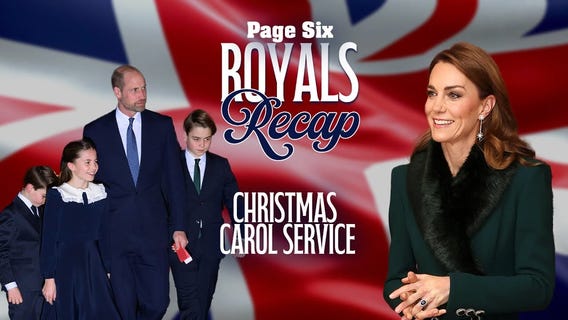 William and Kate’s kids shine at carol service