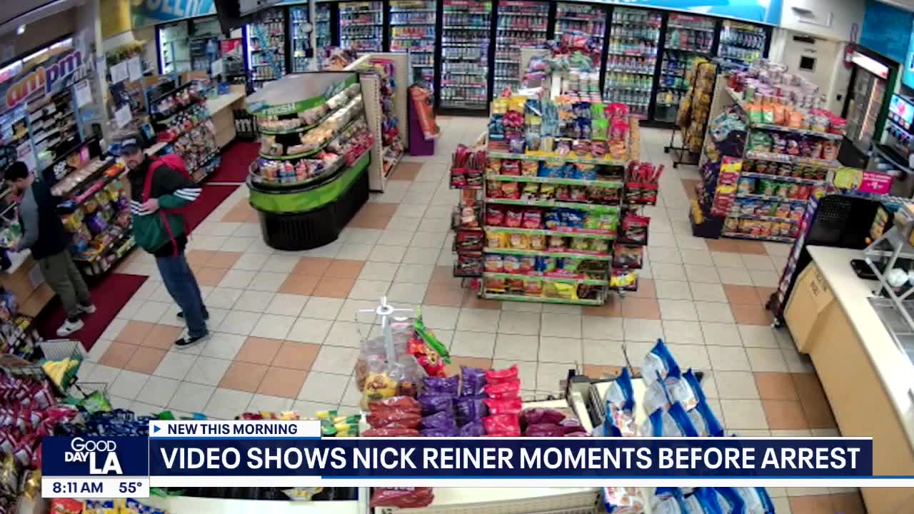 Reiner murders: Video shows Nick Reiner moments before arrest