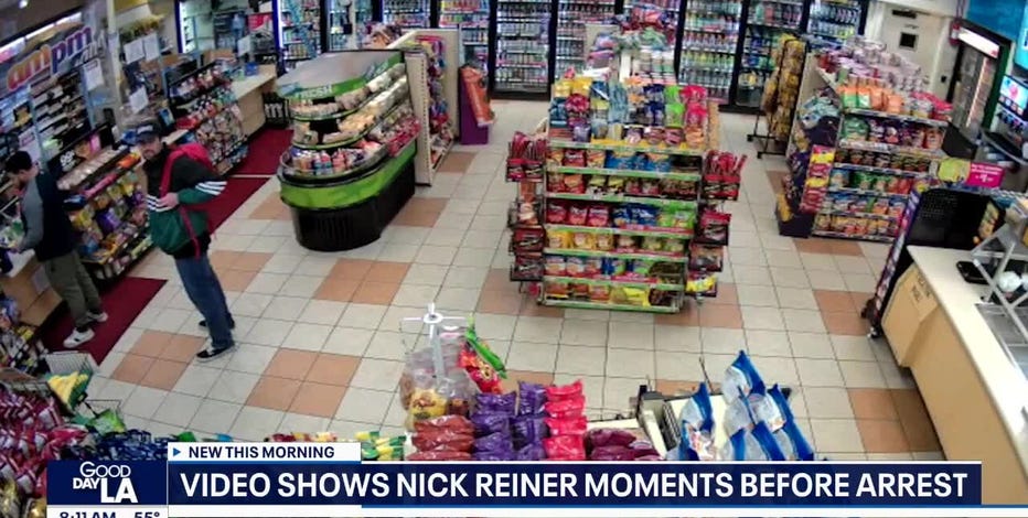 Reiner murders: Video shows Nick Reiner moments before arrest