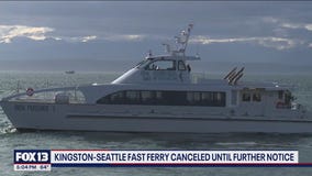 Kingston-Seattle fast ferry canceled until further notice